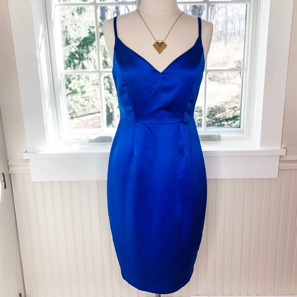 AKIRA Dresses & Skirts - NWOT Akira Classic Blue Cocktail Dress